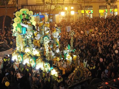 Cabalgata de Reyes Magos en Sevilla