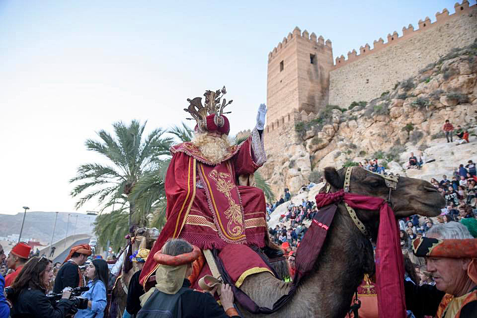 Cabalgata de Reyes Magos en Almería