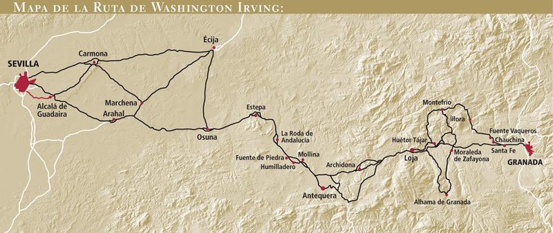 Ruta de Washington Irving