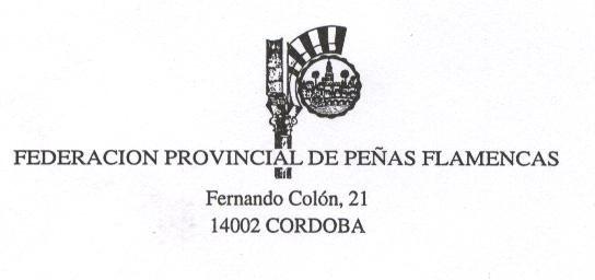 Federación Provincial de Peñas Flamencas de Cordoba