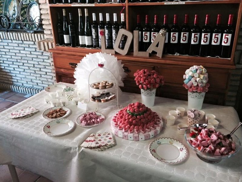 Ideas de decoración de una Candy Bar, cómo montar una candy bar - La Zarola