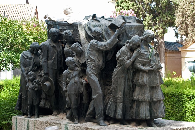 Cementerio de San Fernando de Sevilla - Monumento Funerario Joselito El Gallo