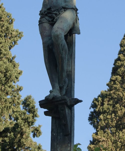 Cementerio de San Fernando de Sevilla - Cristo de la Mieles de Antonio Susillo