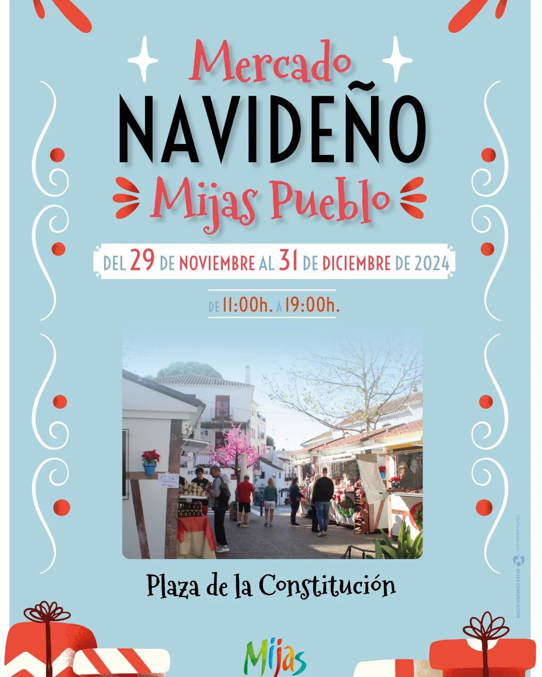 Christmas Market in Mijas village