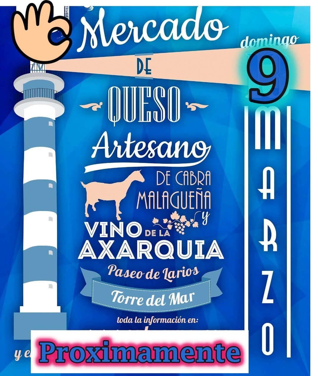 Mercado del Queso Artesano de Cabra Malagueña y Vino de la Axarquía