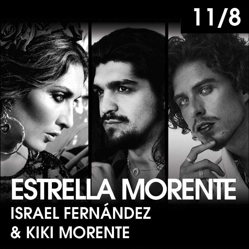 Konzert von Estrella Morente, Israel Fernández & Kiki Morente