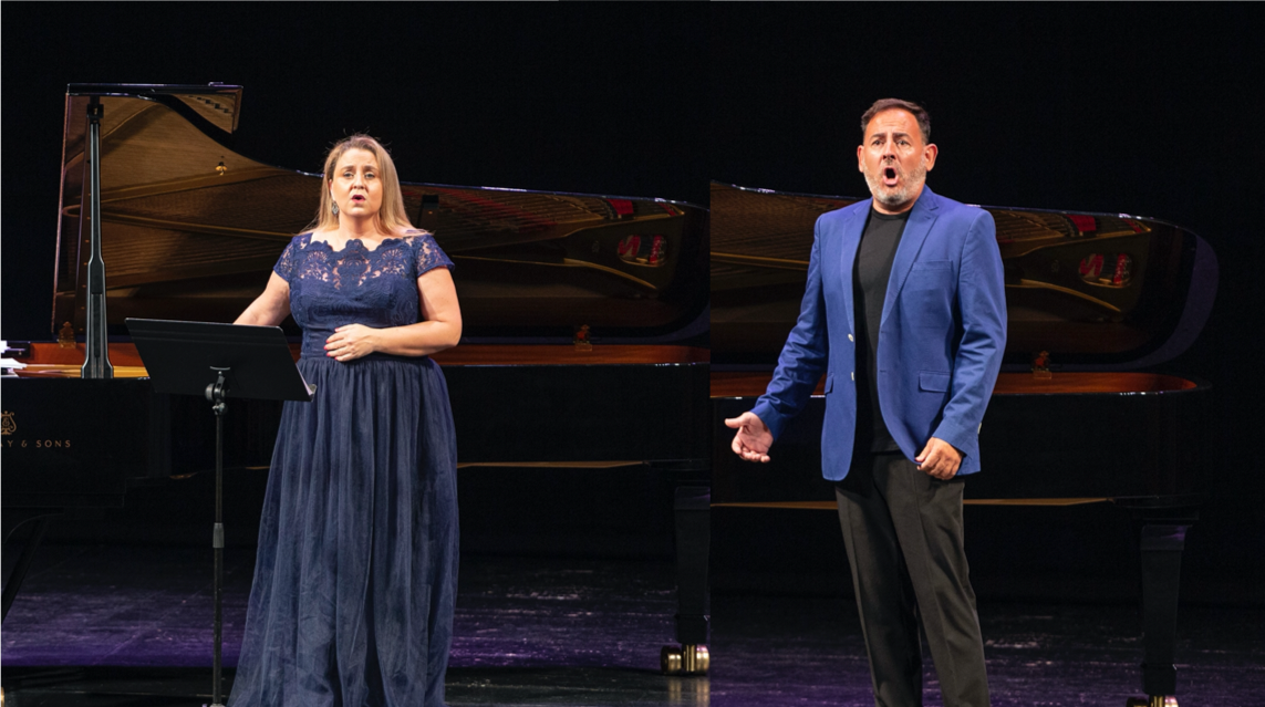 Desirée Manzano junto a Joan Laínez