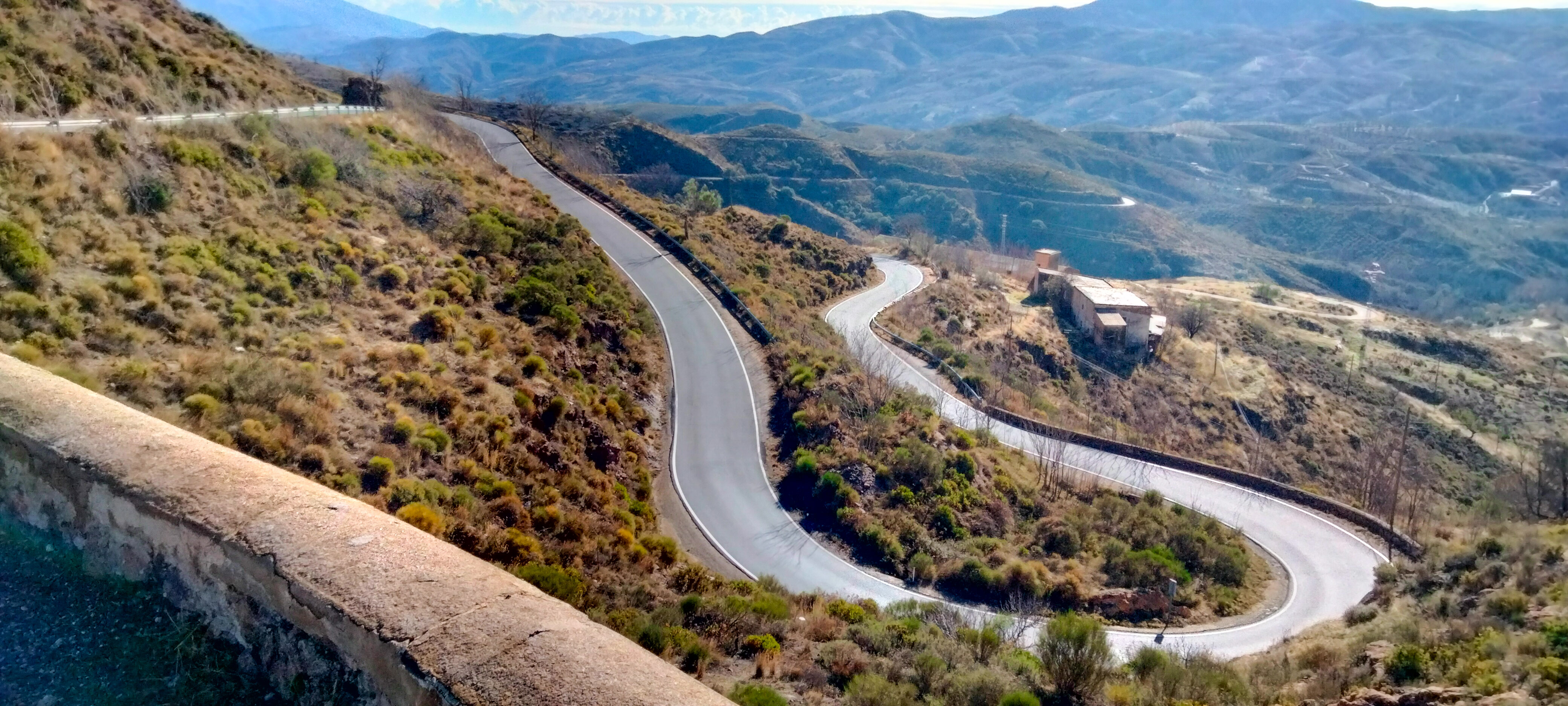 Itinéraire en moto Alpujarras - Sierra Nevada