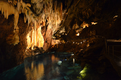 La gruta de las maravillas grotto, an underground treasure