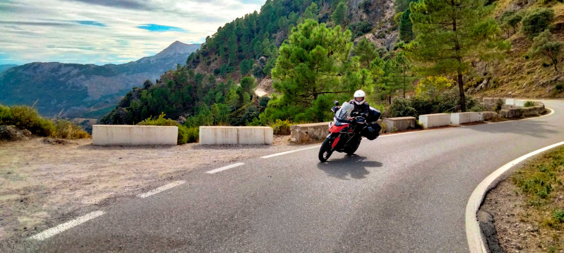 Itinéraire à moto dans la Sierra de Grazalema