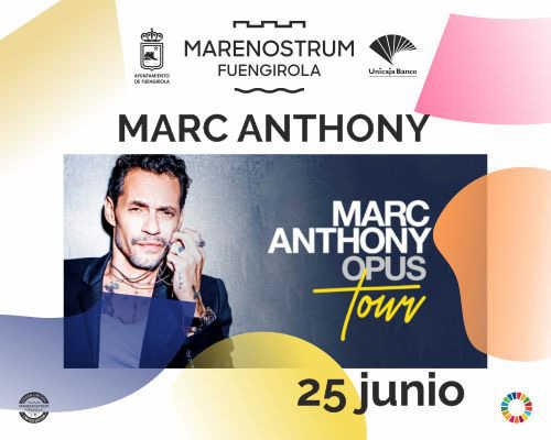 MARC ANTHONY- Marenostrum Fuengirola