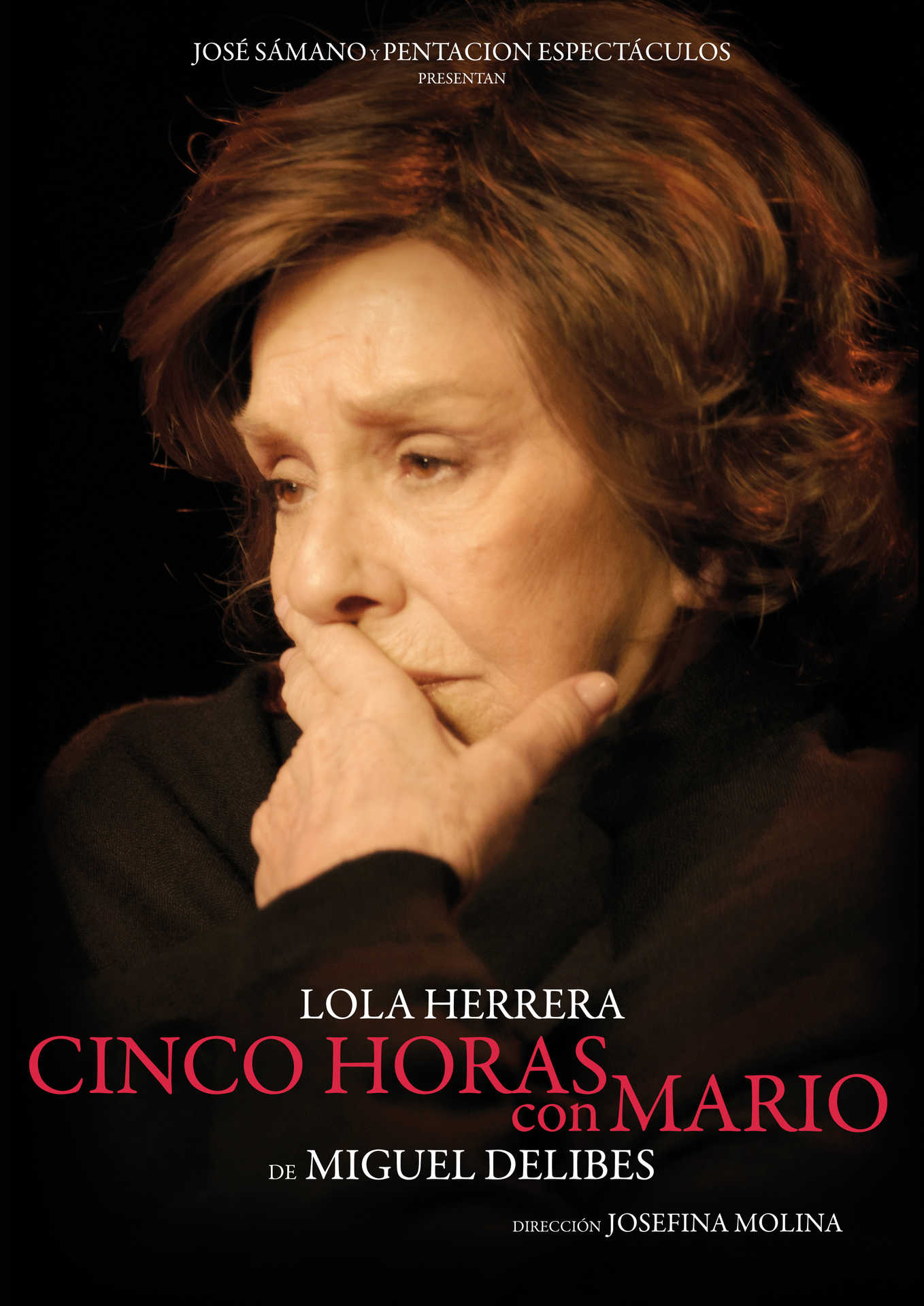 Obra Cinco horas con Mario interpretado por Lola Herrera