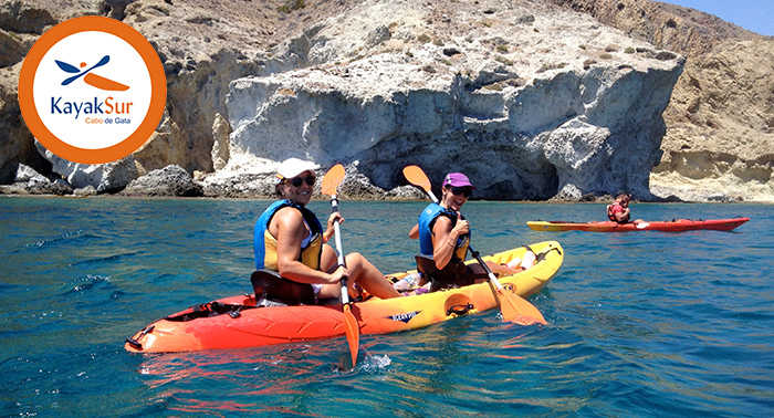 Kayak Los Escullos - Cabo de Gata - KayakSur - Telf 635178543