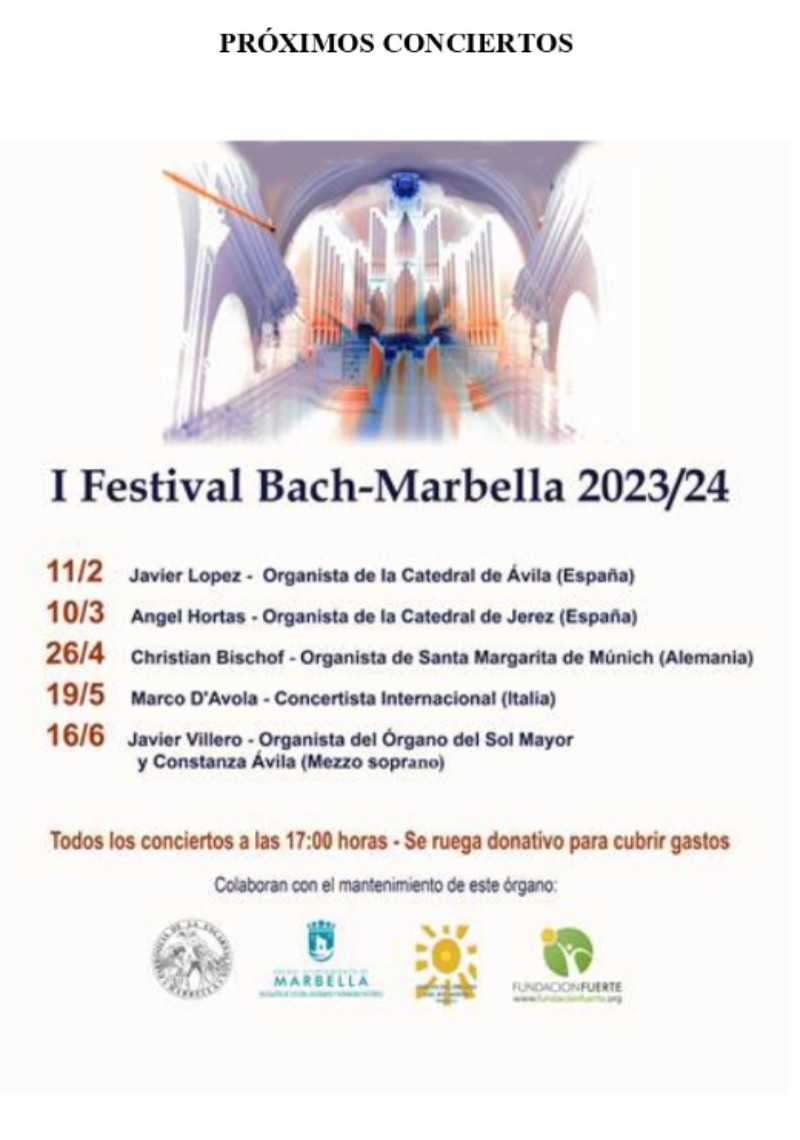 Festival Bach-Marbella 2023/24