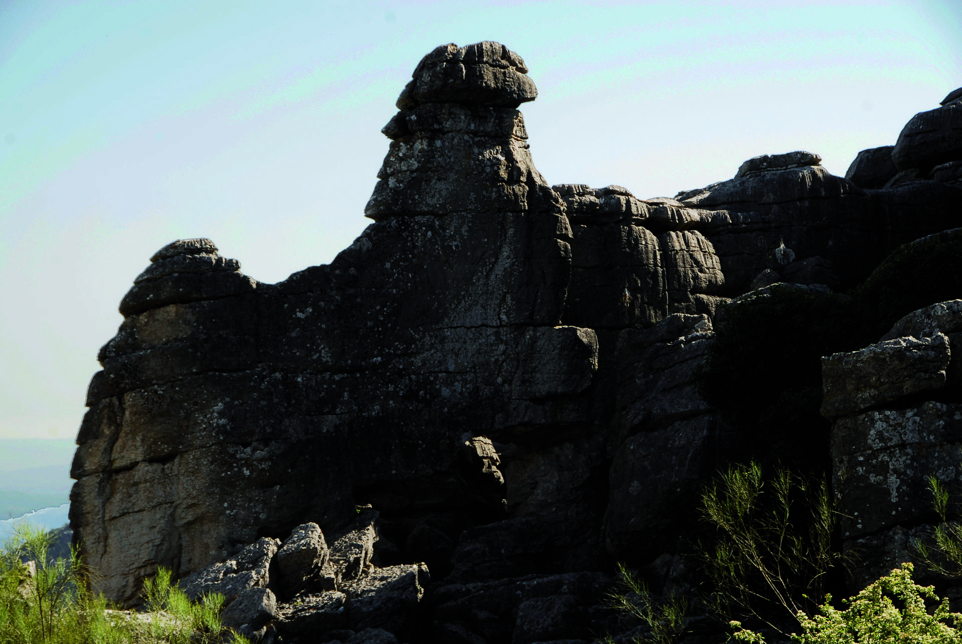 Die Felsenlandschaft von Cartajima