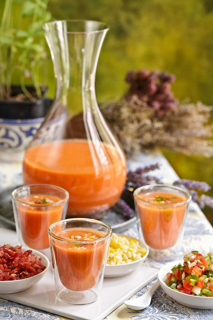 Refreshing gazpacho