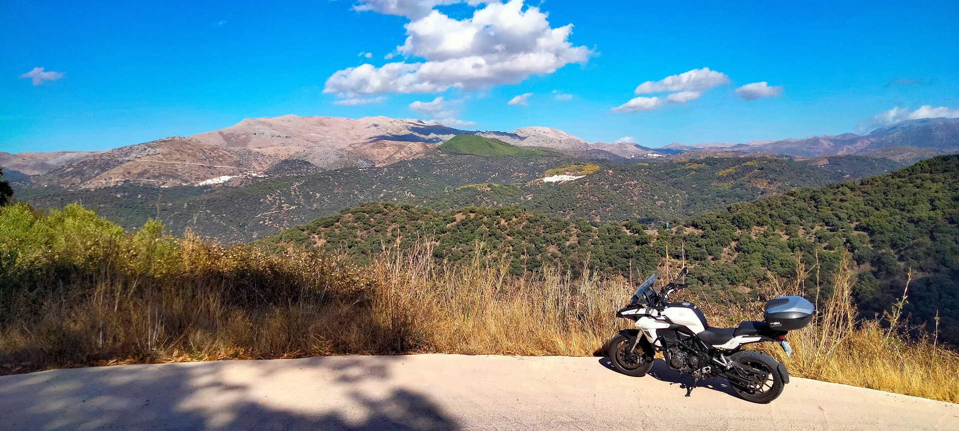 Itinéraire en moto Serranía de Ronda - Valle del Genal