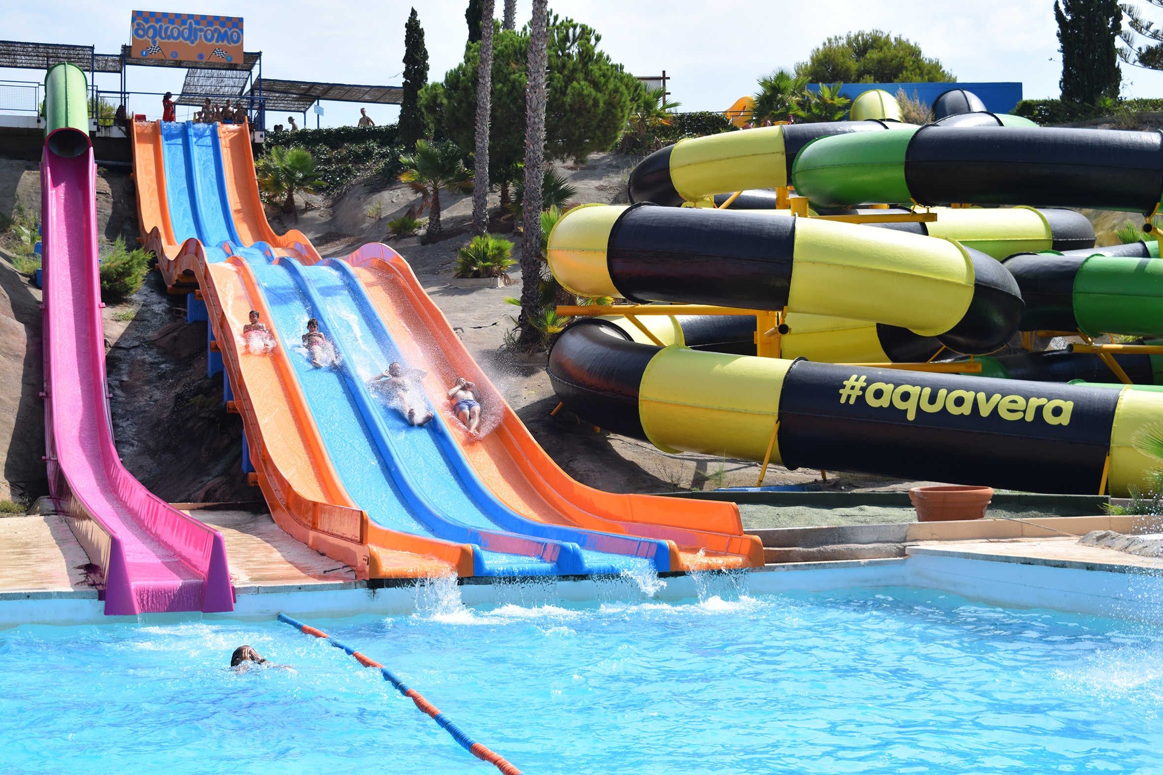 Parque Acuático Aquavera Web oficial de turismo de Andalucía