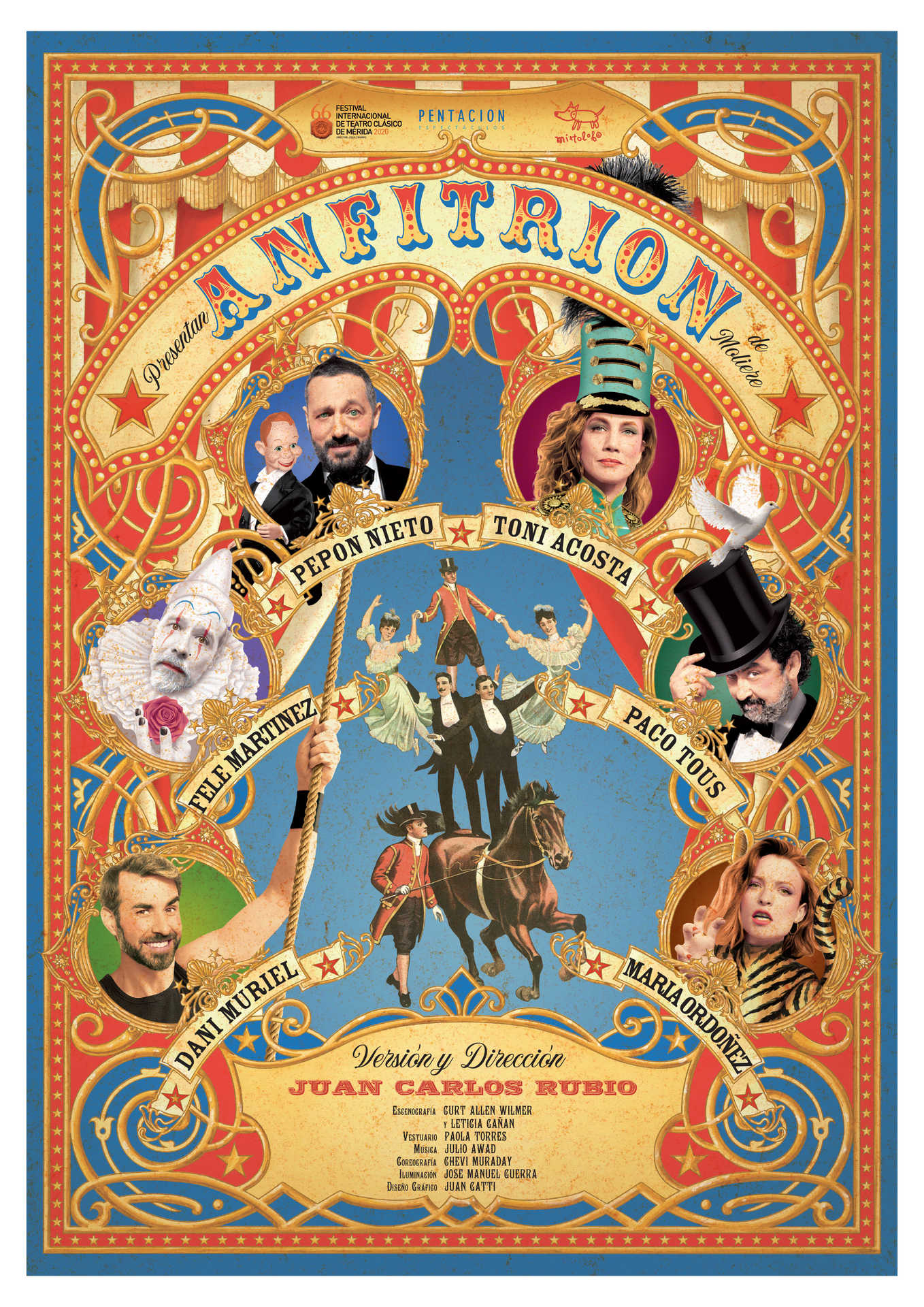 Anfitrión en el Teatro Villamarta