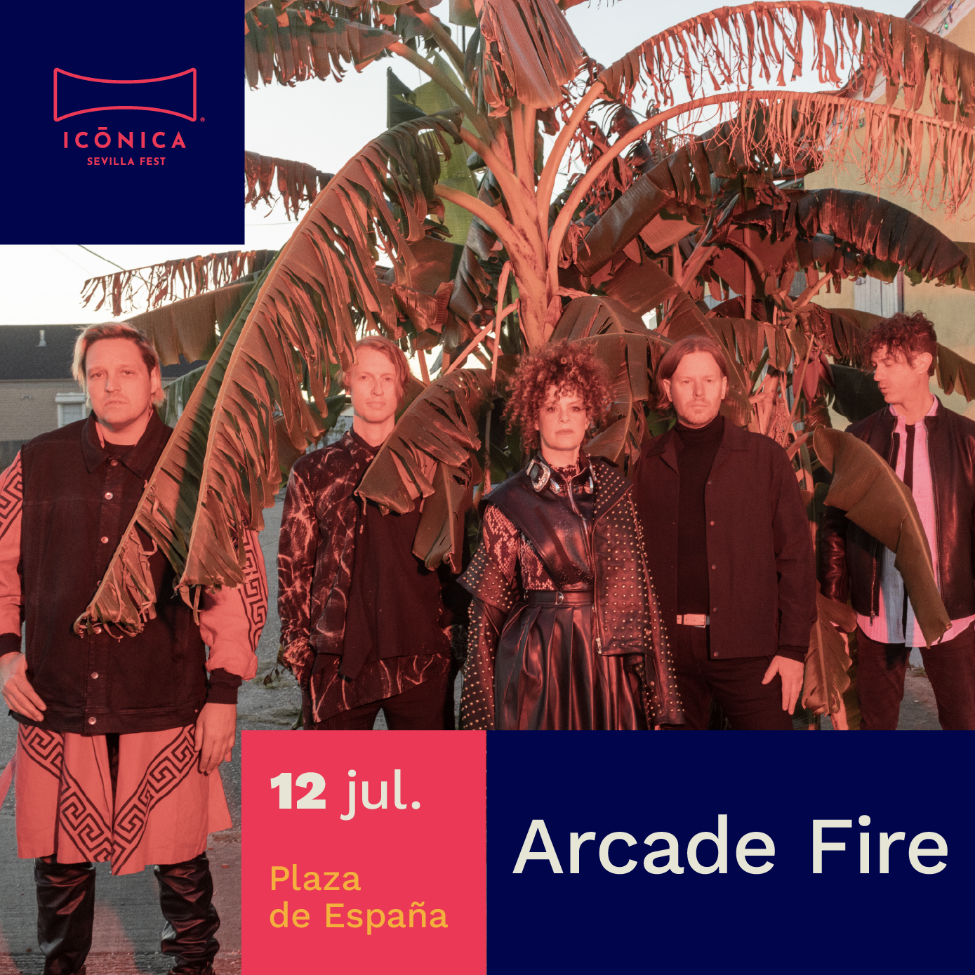 Concierto de Arcade Fire - Icónica Fest