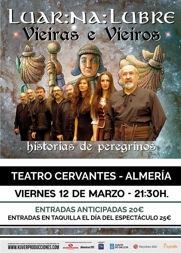 Concierto Luar Na Lubre: historias de peregrinos