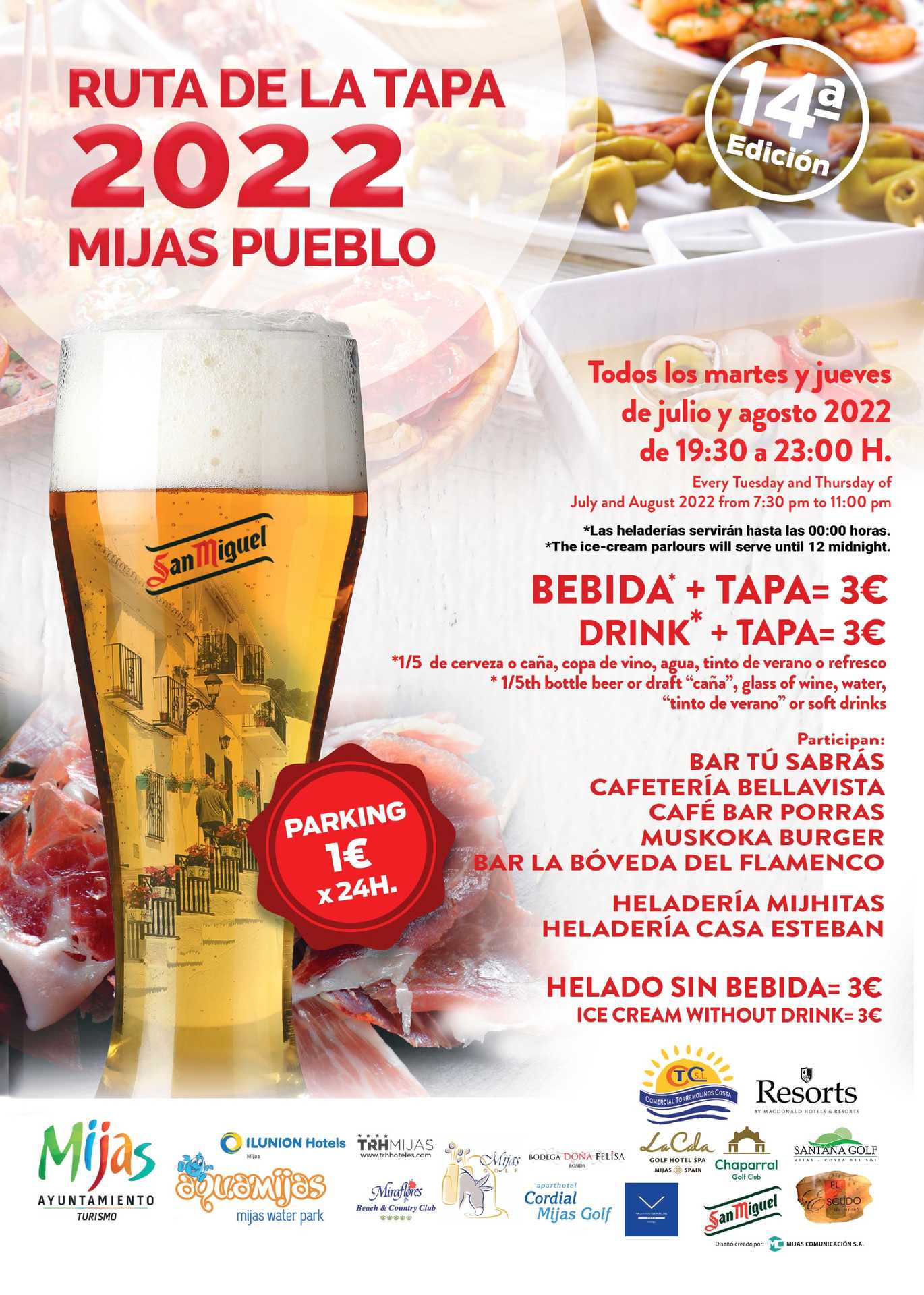 XIV Ruta de la Tapa Mijas 2022