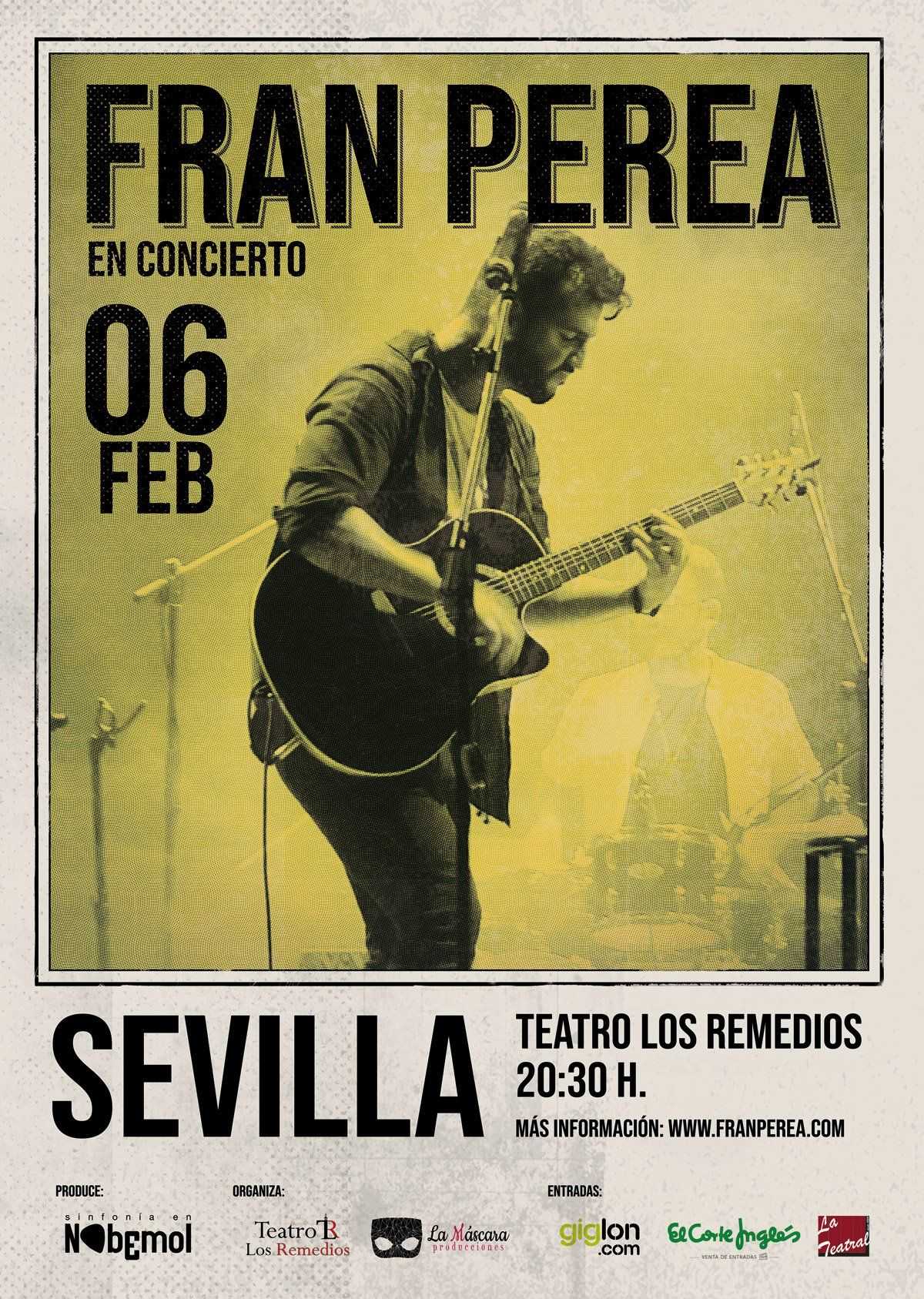 Fran Perea en concierto