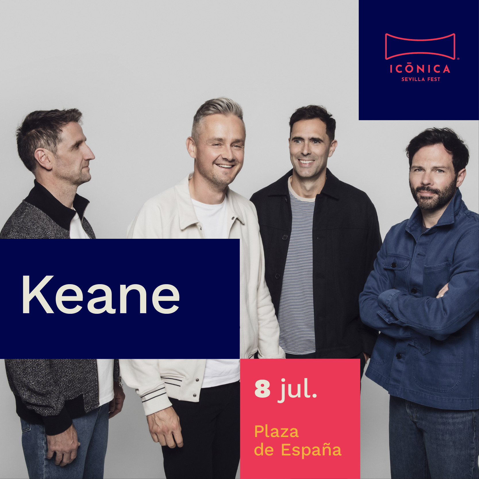Concierto de Keane - Icónica Fest