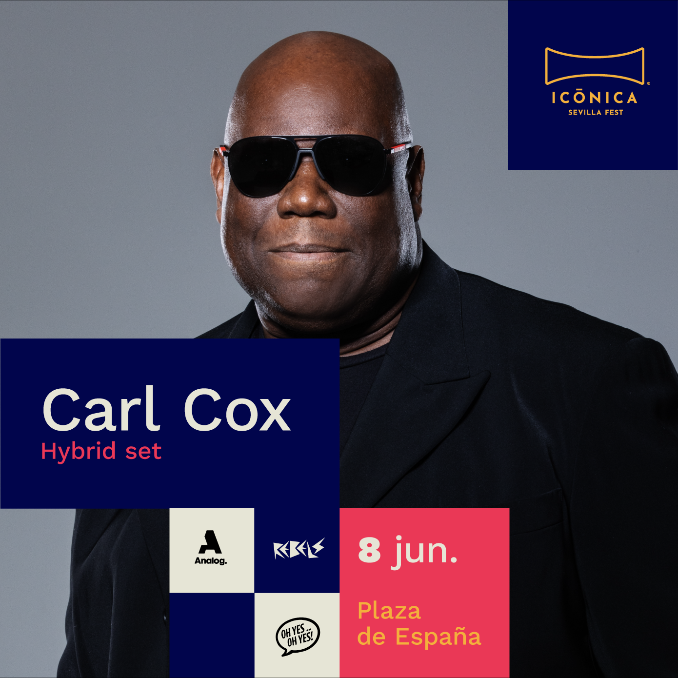 Concierto de Carl Cox - Icónica Festival
