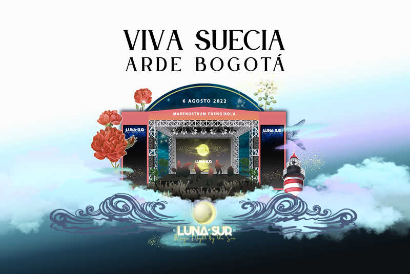 Concierto de Viva Suecia y Arde Bogotá