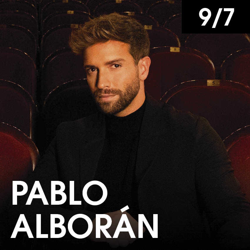 Pablo Alboran in concert