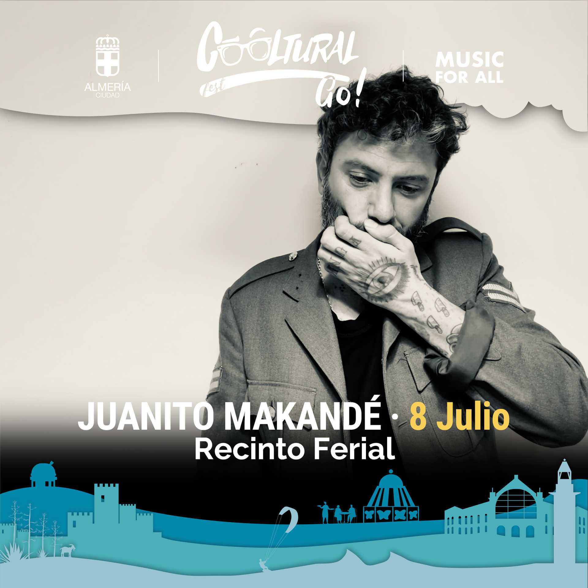 Juanito Makandé en concierto