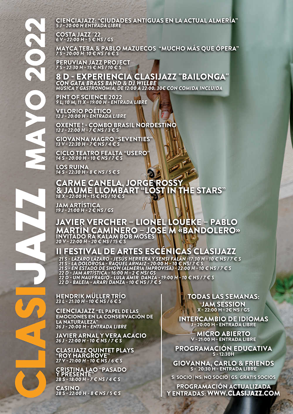 Conciertos en Clasijazz