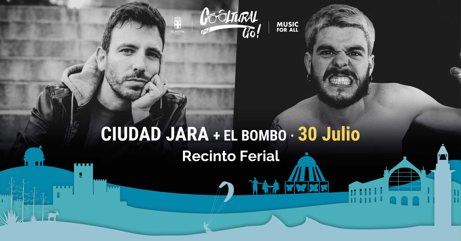 Ciudad Jara y El bombo en concierto