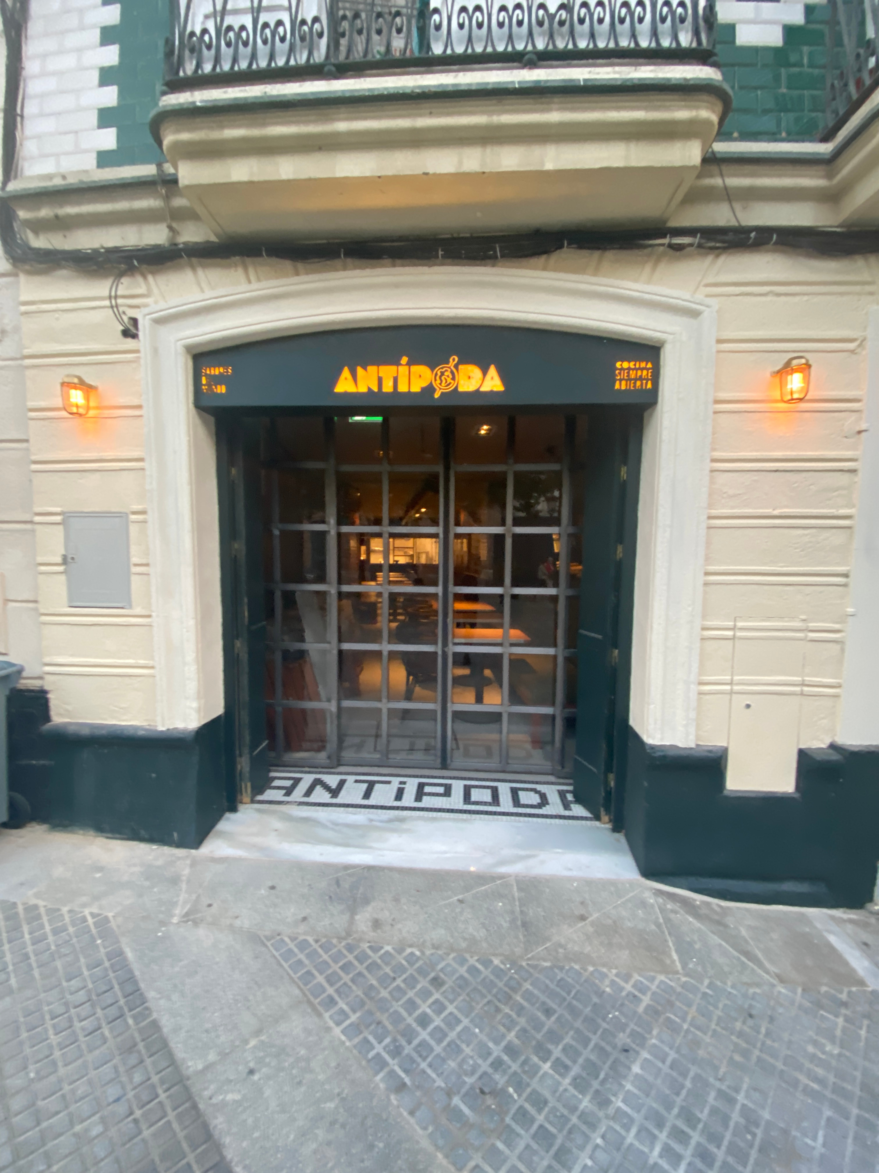 Restaurante Antípoda