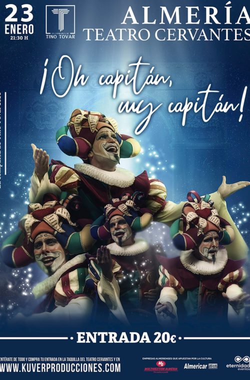 ¡Oh capitán, mi capitán! Comparsa de Tino Tovar