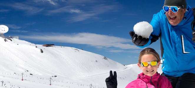 Der Kinder- und Familienbereich im Skigebiet