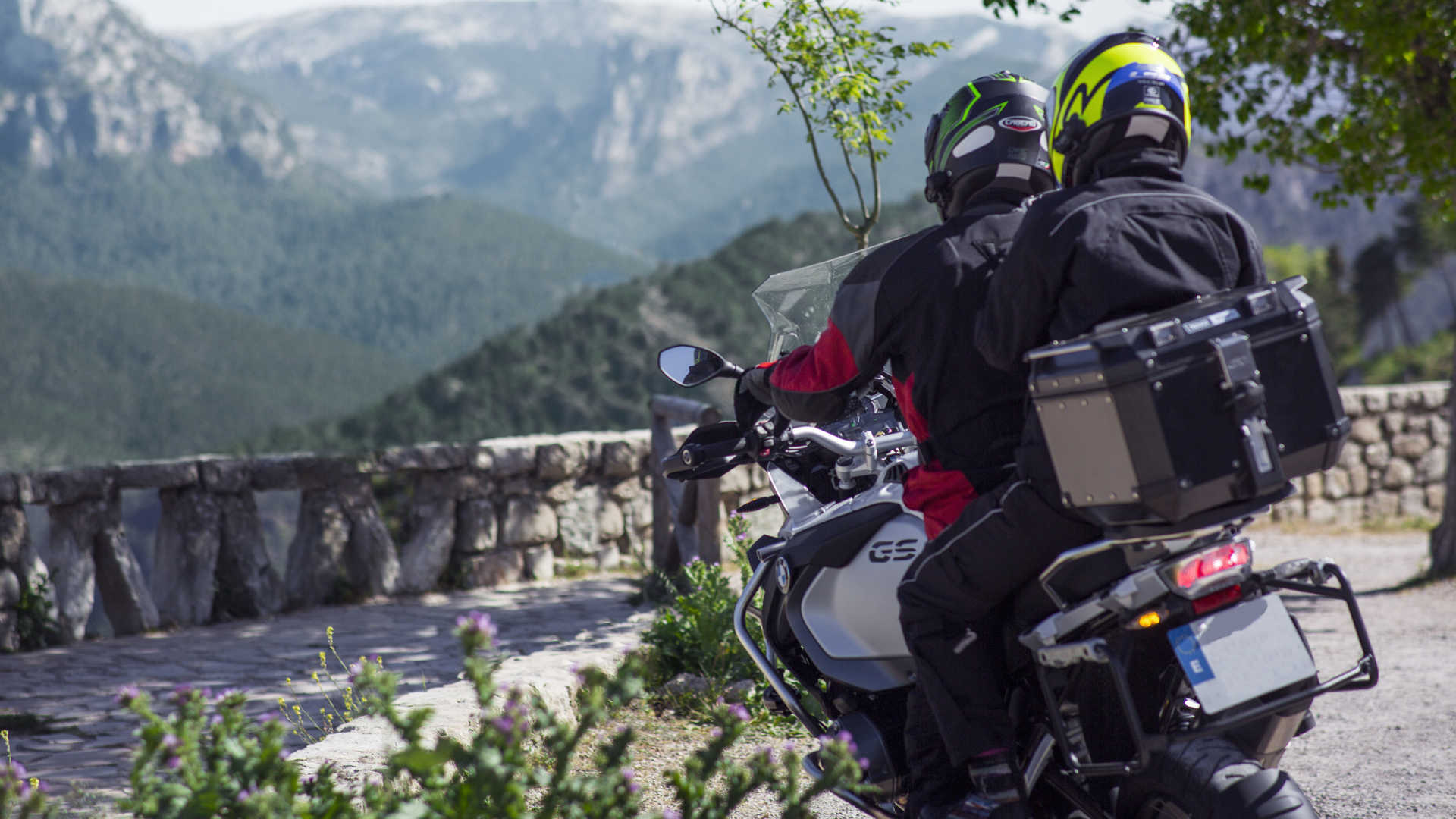 Routes à moto