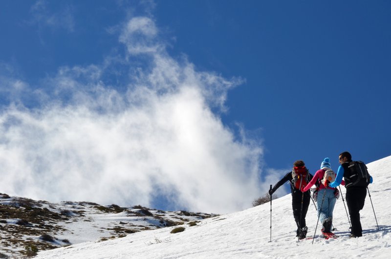 Travesía de raquetas de nieve con Nevadensis