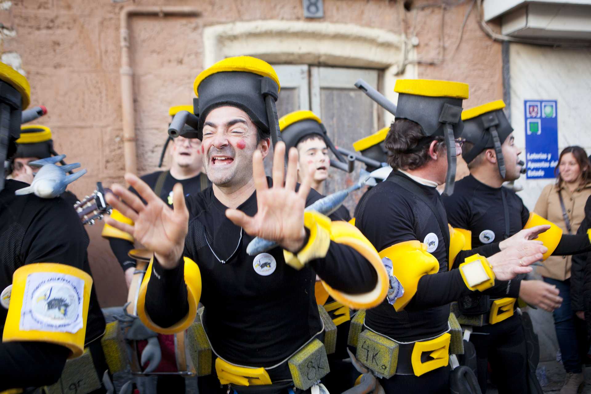 The Carnival in the street